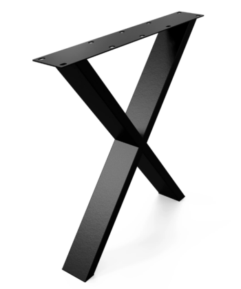 Table Legs Type X Heavy-Duty Modern Sturdy