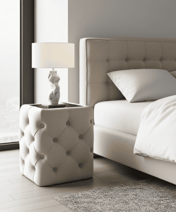 Luxurious Chester Velvet Nightstand