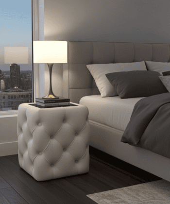 Luxurious Chester Velvet Nightstand