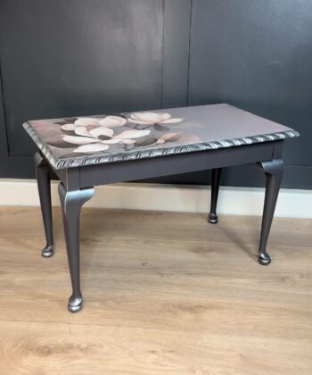 Artistic Solid Wood Coffee Table for Elegant Living Rooms