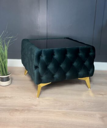 Dark Green Coffee Table 63x63x45cm