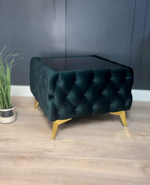 Dark Green Coffee Table 63x63x45cm