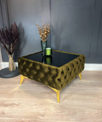 Amber Green Coffee Table 63x63x35cm