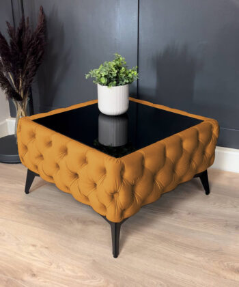 Gold Coffee Table 63x63x35cm