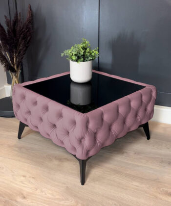 Pink Coffee Table 63x63x35cm