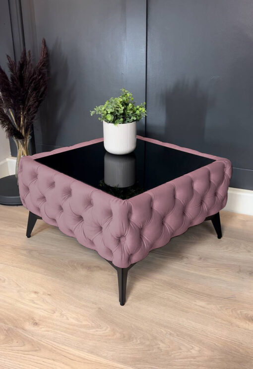 Pink Coffee Table 63x63x35cm