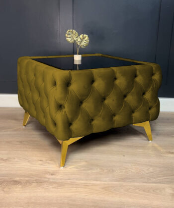 Amber green Coffee Table 63x63x45cm