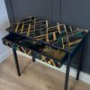 Art Deco Console Table with Bold Geometric Design