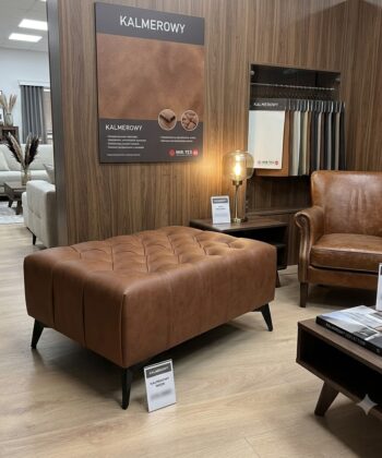 Chesterfield Coffe Table/Footstool Eco Leather