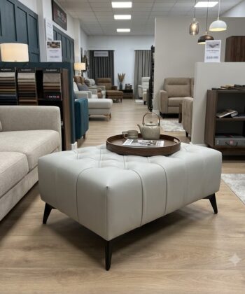 Chesterfield Coffe Table/Footstool Eco Leather
