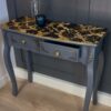 Glamorous Half-Moon Console Table for Modern Spaces