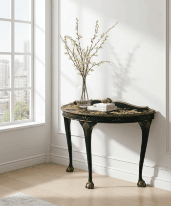 Luxurious Baroque Console Table for Hallways and Living Rooms