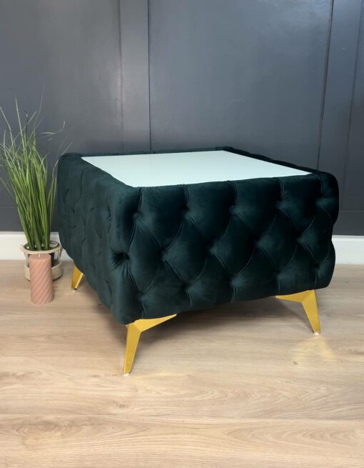 Dark Green Coffee Table 63x63x45cm