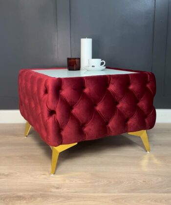 Red Coffee Table 63x63x45cm