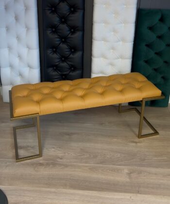 Upholstered Bench  120x40cm Eco Leather 