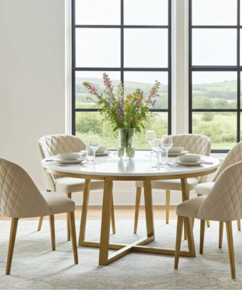 Aurora Gold Round Table
