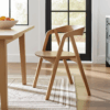 Solid Oak Nordic Chair – Scandinavian Minimalist Oak Seating