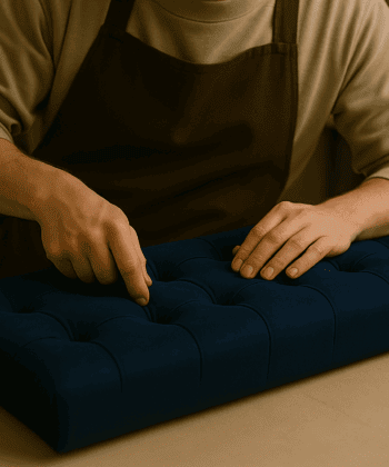 Made-to-Measure Upholstered Seat Panels &ndash; Smooth or Quilted
