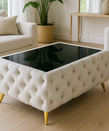 Chesterfield Ottoman Coffee Tables | Luxury Upholstered & Fabric Designs | Ireland
