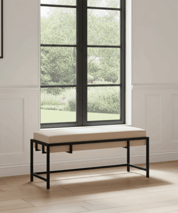 Lexi Modern Glam Upholstered Bench