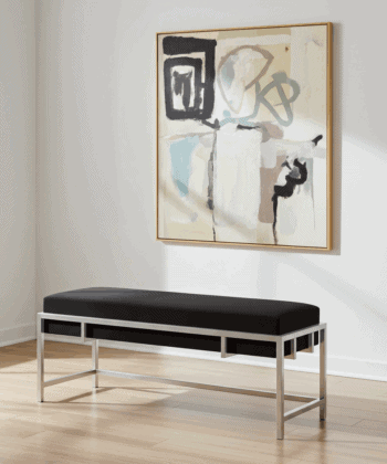 Lexi Modern Glam Upholstered Bench