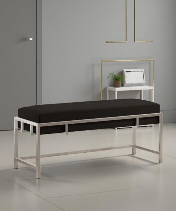 Lexi Modern Glam Upholstered Bench