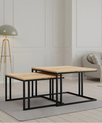 Modern Loft Duo Coffee Table Set