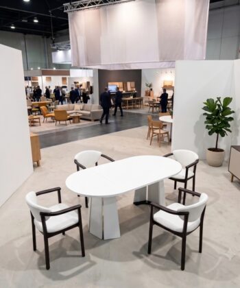 Sterling Extendable Round Laminate Dining Table – Customisable European Quality