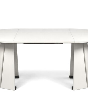 Sterling Extendable Round Laminate Dining Table – Customisable European Quality