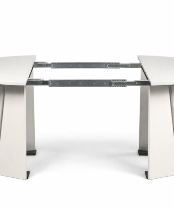 Sterling Extendable Round Laminate Dining Table – Customisable European Quality