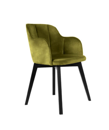 Stockholm Modern Bucket Chair with Channel Tufting