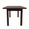 The Ashton Modern Extendable Dining Table in Walnut