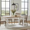The Cillian Modern Round Extendable Dining Table 180cm
