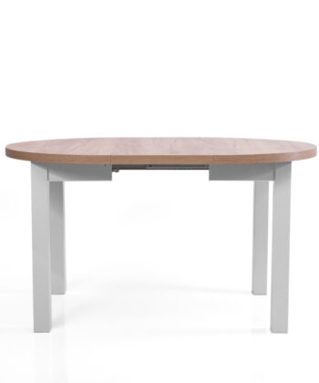 The Cillian Modern Round Extendable Dining Table 180cm