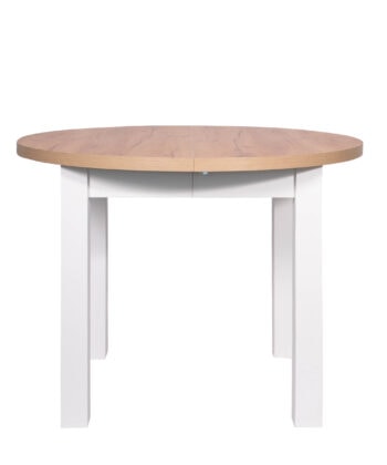 The Cillian Modern Round Extendable Dining Table 180cm