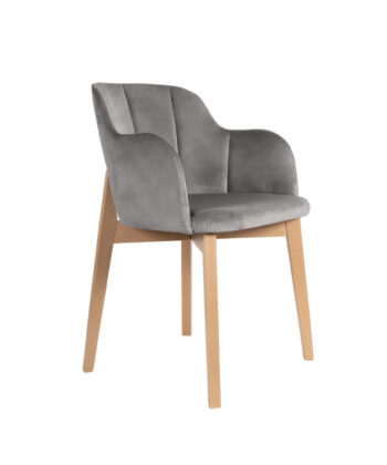 The Copenhagen Upholstered Wooden Armchair