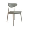 The Elara Scandinavian Textured Fabric Dining Chair