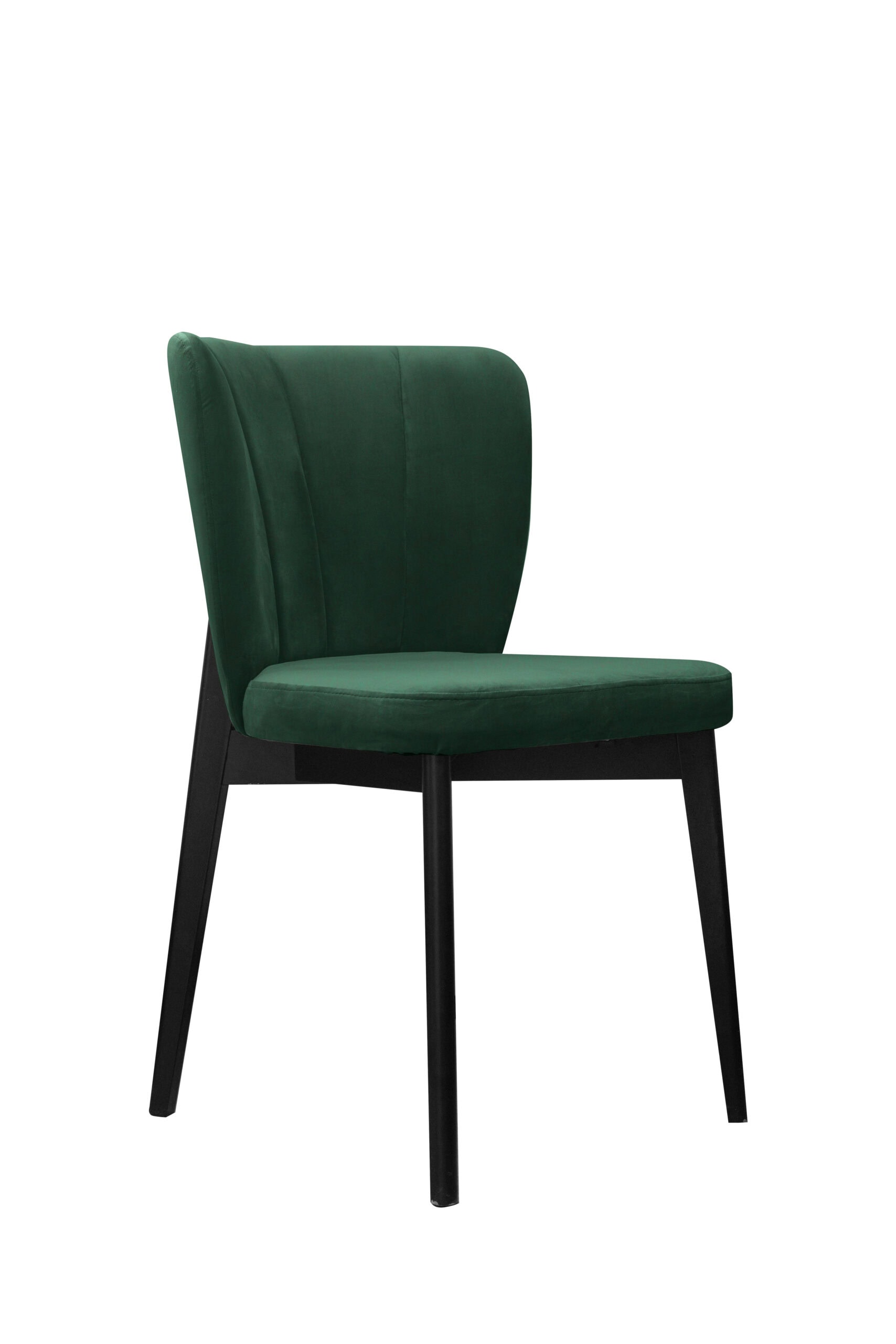 The Fallon Modern Velvet Dining Chair with Beech Wood Frame