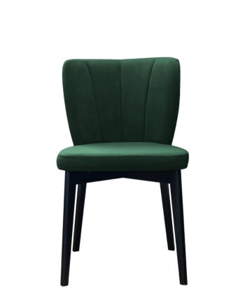 The Fallon Modern Velvet Dining Chair with Beech Wood Frame