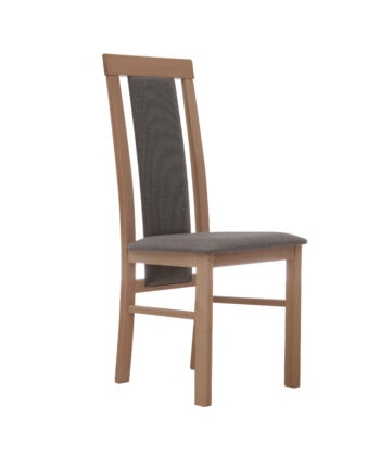 The Galway Modern Oak Dining Chair with Floating Backrest