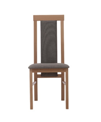 The Galway Modern Oak Dining Chair with Floating Backrest