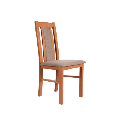 The Kenmare Traditional Upholstered Dining Chair in Solid Wood