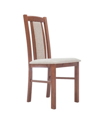 The Kenmare Traditional Upholstered Dining Chair in Solid Wood
