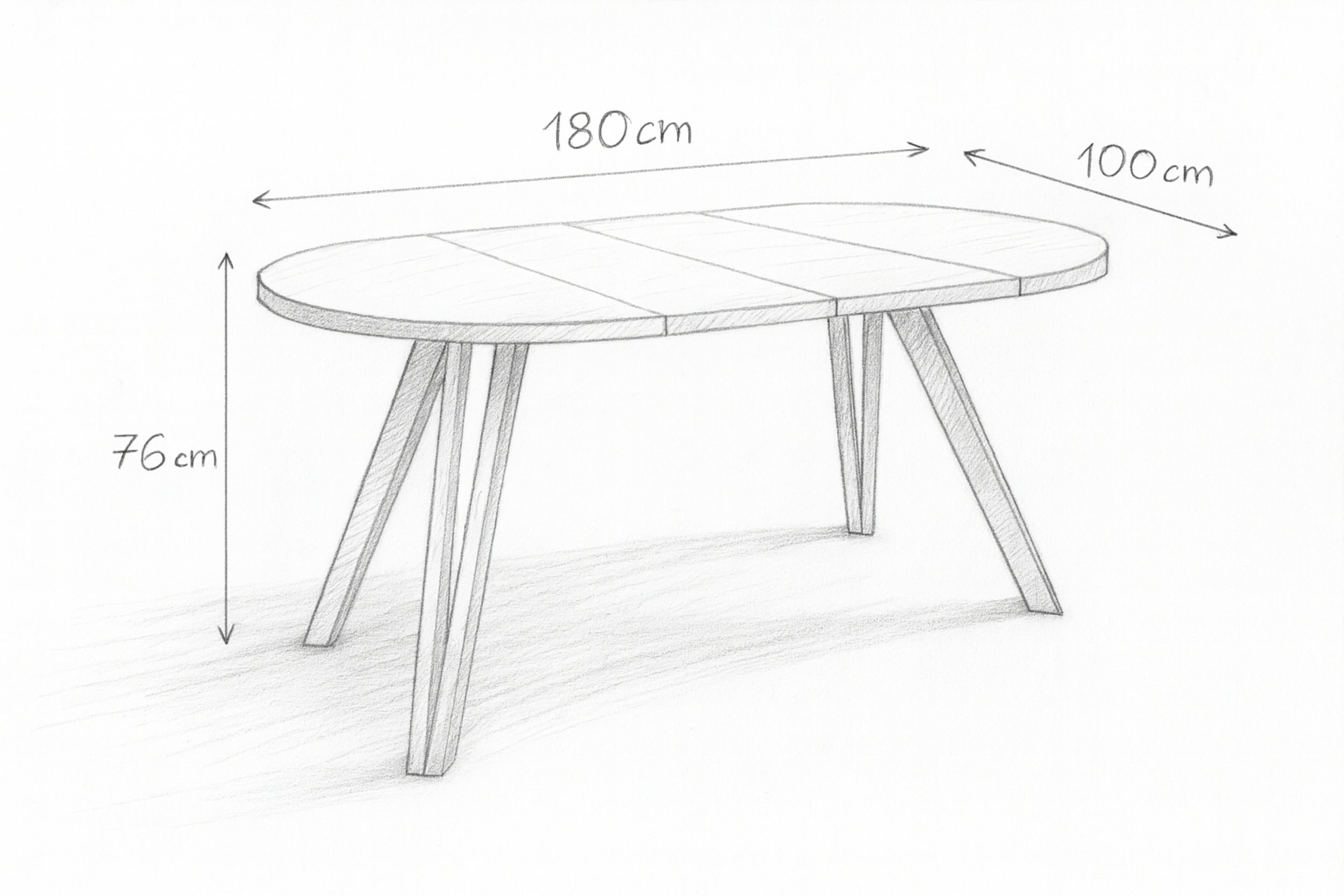The Marco Modern Extendable Black Round Dining Table 100 to 180CM