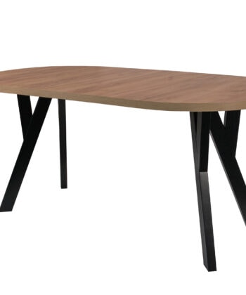 Urban Loft Round Extendable Dining Table Laminate 140cm