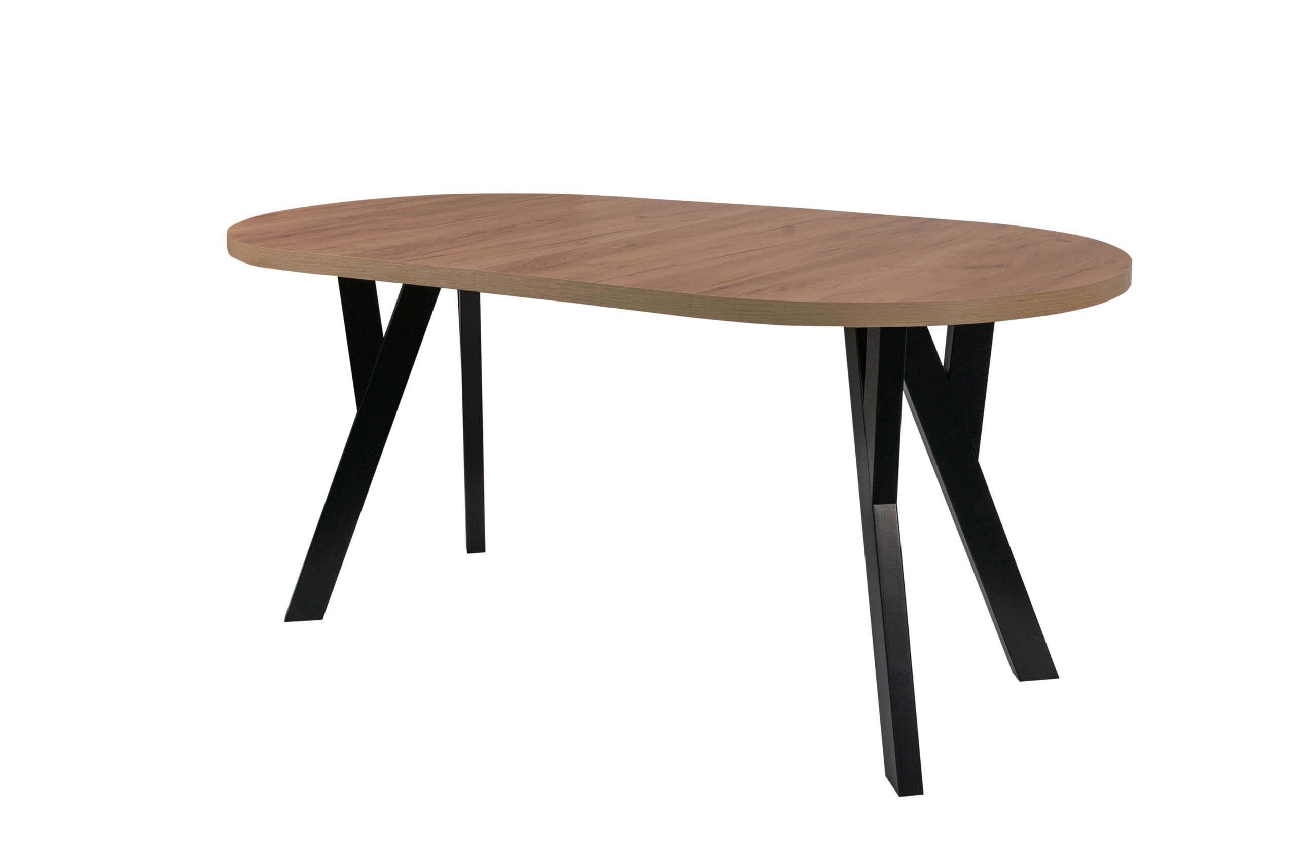 Urban Loft Round Extendable Dining Table Laminate 140cm