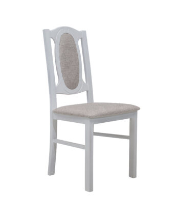 Vienna Classic Oval-Back Dining Chair with Full Upholstery