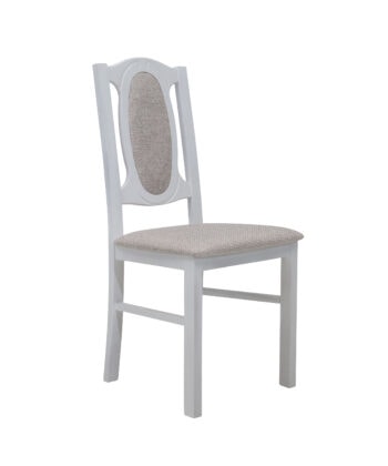 Vienna Classic Oval-Back Dining Chair with Full Upholstery