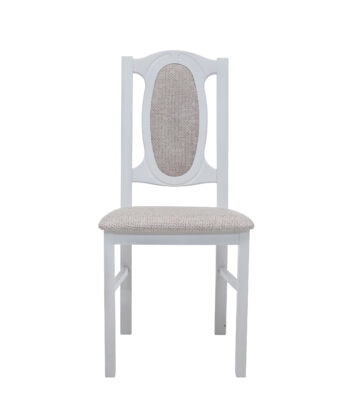 Vienna Classic Oval-Back Dining Chair with Full Upholstery