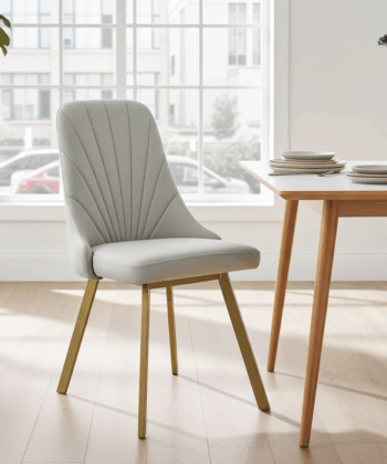 Aria Shell-Stitched Dining Chair